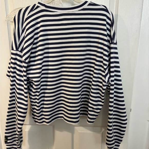 Daily Drills NWT Striped Navy and White Set, XS/S - Picture 6 of 6